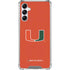 University of Miami Hurricanes Jersey Galaxy A15 5G Clear Case
