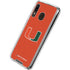 University of Miami Hurricanes Jersey Galaxy A30 Clear Case