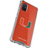 University of Miami Hurricanes Jersey Galaxy A51 5G Clear Case