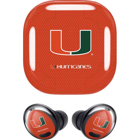 University of Miami Hurricanes Jersey Galaxy Buds Pro Skin