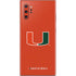 University of Miami Hurricanes Jersey Galaxy Note 10 Plus Skin