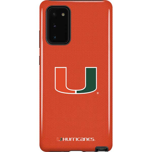 University of Miami Hurricanes Jersey Galaxy Note20 5G Pro Case