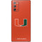 University of Miami Hurricanes Jersey Galaxy Note20 5G Skin