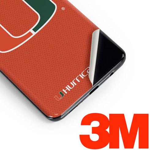 University of Miami Hurricanes Jersey Galaxy S10 Plus Skin