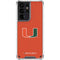 University of Miami Hurricanes Jersey Galaxy S21 Ultra 5G Clear Case