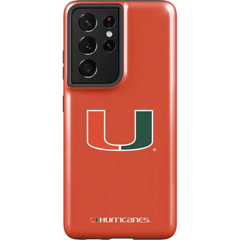 University of Miami Hurricanes Jersey Galaxy S21 Ultra 5G Pro Case