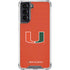 University of Miami Hurricanes Jersey Galaxy S22 Clear Case