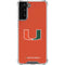 University of Miami Hurricanes Jersey Galaxy S22 Plus Clear Case