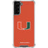 University of Miami Hurricanes Jersey Galaxy S22 Plus Clear Case