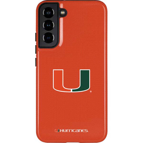 University of Miami Hurricanes Jersey Galaxy S22 Plus Pro Case