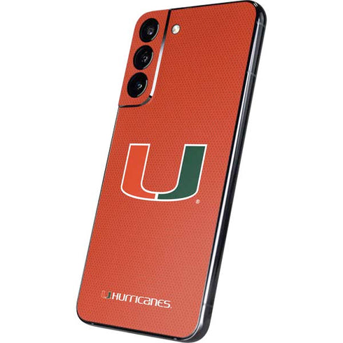 University of Miami Hurricanes Jersey Galaxy S22 Plus Skin
