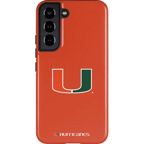 University of Miami Hurricanes Jersey Galaxy S22 Pro Case