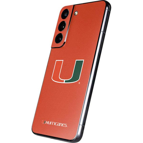 University of Miami Hurricanes Jersey Galaxy S22 Skin