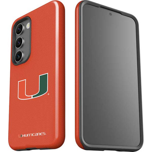 University of Miami Hurricanes Jersey Galaxy S23 Plus Pro Case