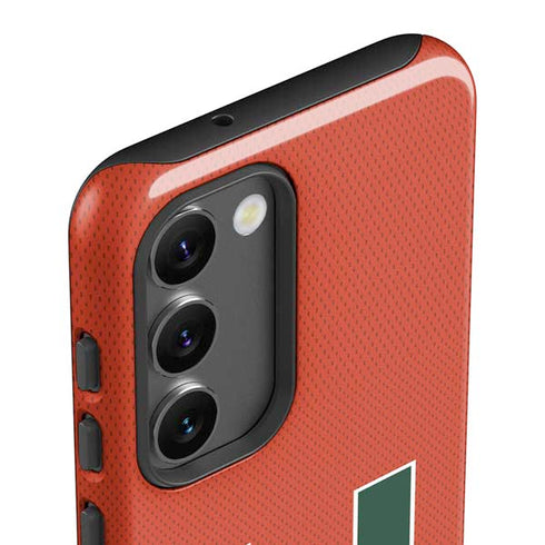University of Miami Hurricanes Jersey Galaxy S23 Pro Case