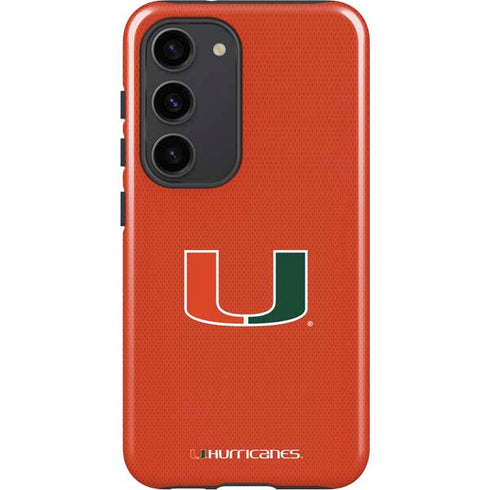 University of Miami Hurricanes Jersey Galaxy S23 Pro Case