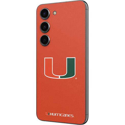 University of Miami Hurricanes Jersey Galaxy S23 Skin