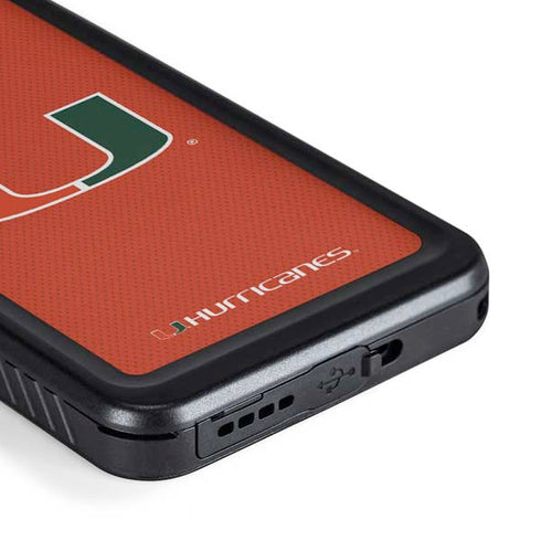 University of Miami Hurricanes Jersey Galaxy S23 Waterproof Case