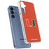 University of Miami Hurricanes Jersey Galaxy S24 Clear Case