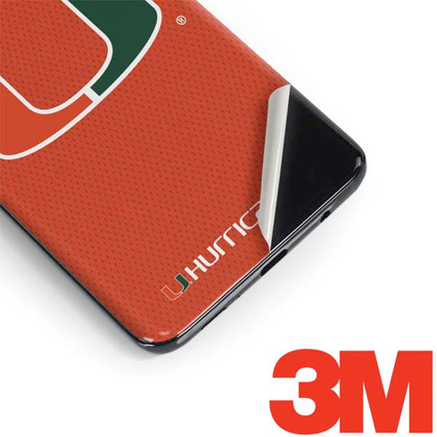 University of Miami Hurricanes Jersey Galaxy S9 Plus Skin