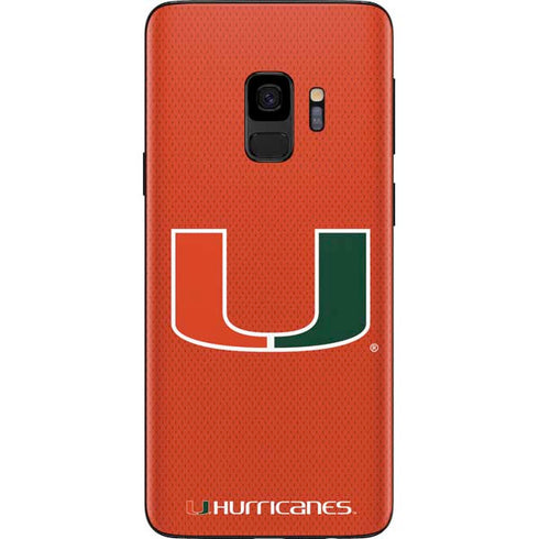 University of Miami Hurricanes Jersey Galaxy S9 Skin