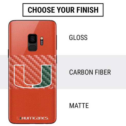 University of Miami Hurricanes Jersey Galaxy S9 Skin