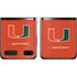 University of Miami Hurricanes Jersey Galaxy Z Flip Skin