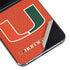 University of Miami Hurricanes Jersey Galaxy Z Flip5 5G Skin