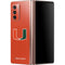 University of Miami Hurricanes Jersey Galaxy Z Fold2 5G Skin
