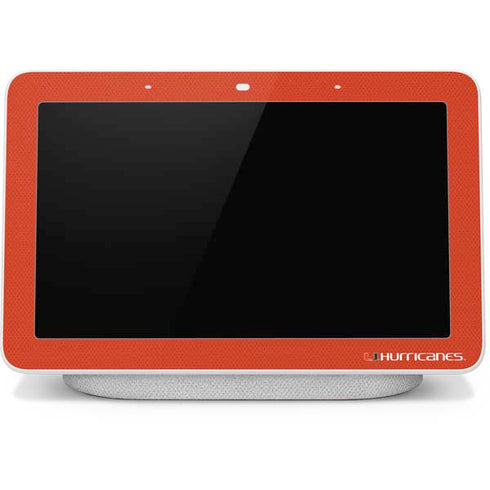 University of Miami Hurricanes Jersey Google Home Hub Skin