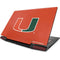 University of Miami Hurricanes Jersey Lenovo IdeaPad Skin