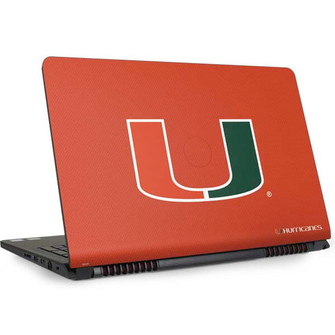 University of Miami Hurricanes Jersey Dell Inspiron Skin