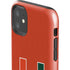 University of Miami Hurricanes Jersey iPhone 11 Impact Case