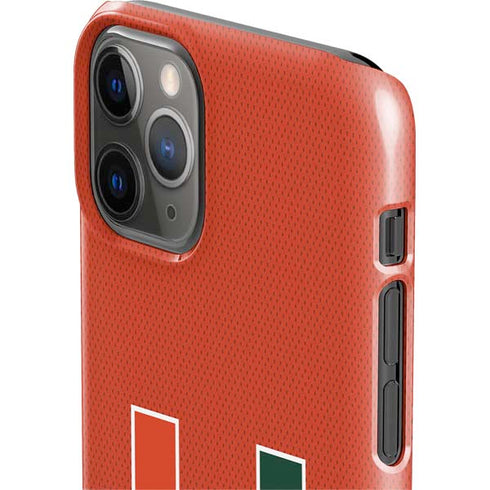 University of Miami Hurricanes Jersey iPhone 11 Pro Lite Case