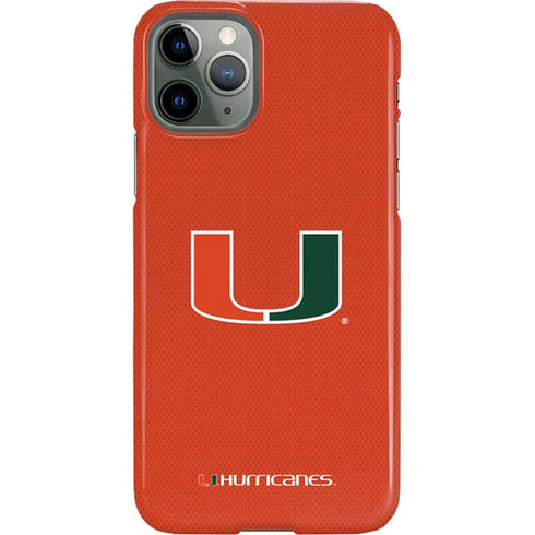 University of Miami Hurricanes Jersey iPhone 11 Pro Lite Case