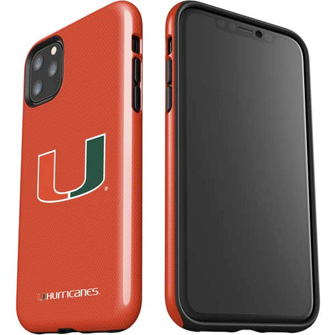 University of Miami Hurricanes Jersey iPhone 11 Pro Max Impact Case