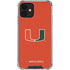 University of Miami Hurricanes Jersey iPhone 12 Clear Case