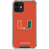 University of Miami Hurricanes Jersey iPhone 12 Mini Clear Case