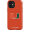 University of Miami Hurricanes Jersey iPhone 12 Mini Impact Case