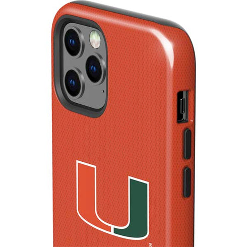University of Miami Hurricanes Jersey iPhone 12 Pro Impact Case