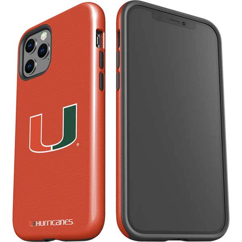 University of Miami Hurricanes Jersey iPhone 12 Pro Impact Case
