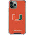 University of Miami Hurricanes Jersey iPhone 12 Pro Max Clear Case