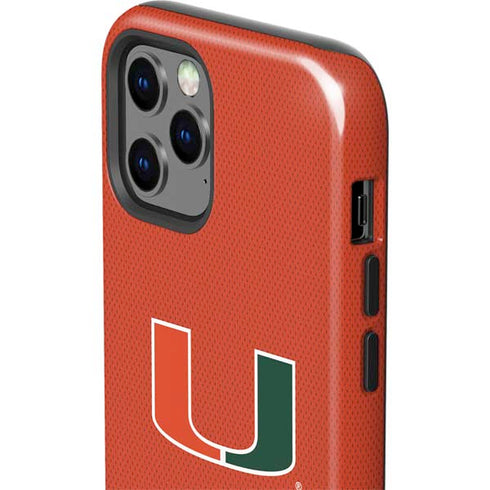 University of Miami Hurricanes Jersey iPhone 12 Pro Max Impact Case