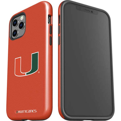 University of Miami Hurricanes Jersey iPhone 12 Pro Max Impact Case