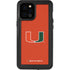 University of Miami Hurricanes Jersey iPhone 12 Pro Max Waterproof Case