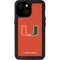 University of Miami Hurricanes Jersey iPhone 13 Mini Waterproof Case