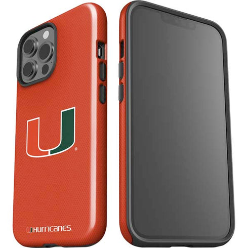University of Miami Hurricanes Jersey iPhone 13 Pro Max Impact Case