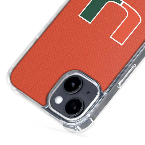University of Miami Hurricanes Jersey iPhone 15 Plus MagSafe Case