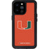 University of Miami Hurricanes Jersey iPhone 14 Pro Max Waterproof Case