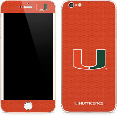 University of Miami Hurricanes Jersey iPhone 6/6s Plus Skin